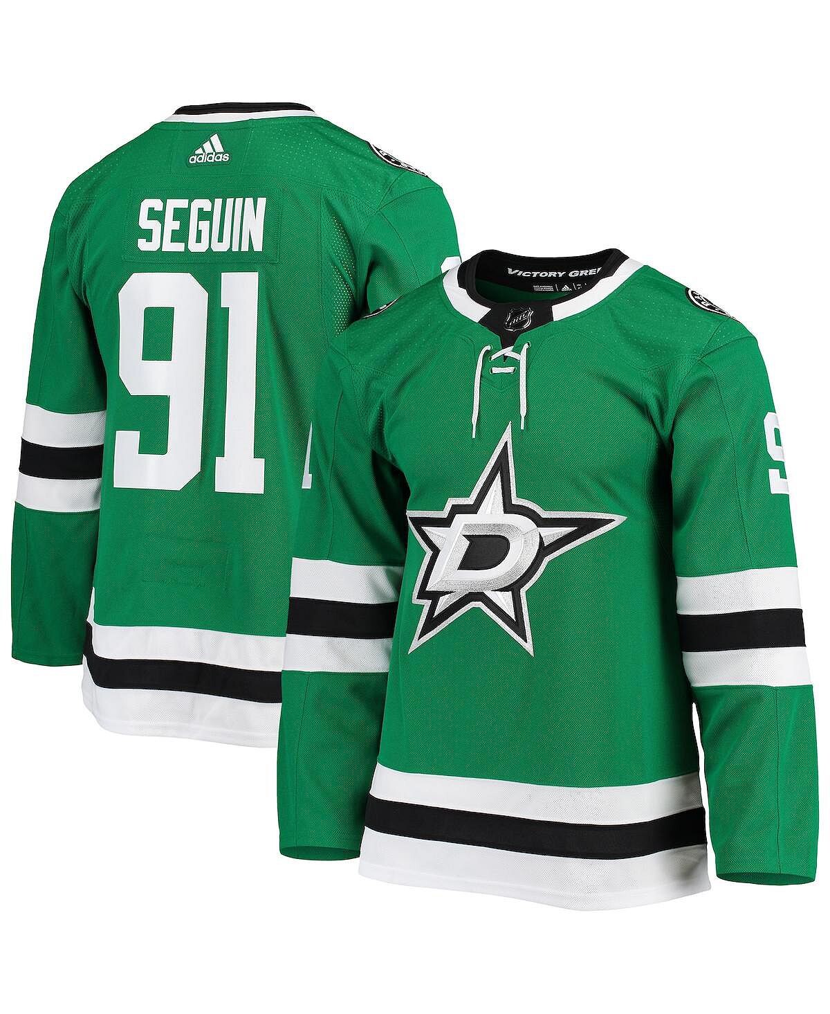 

Мужская футболка tyler seguin kelly green dallas stars home primegreen authentic pro player jersey adidas, мульти