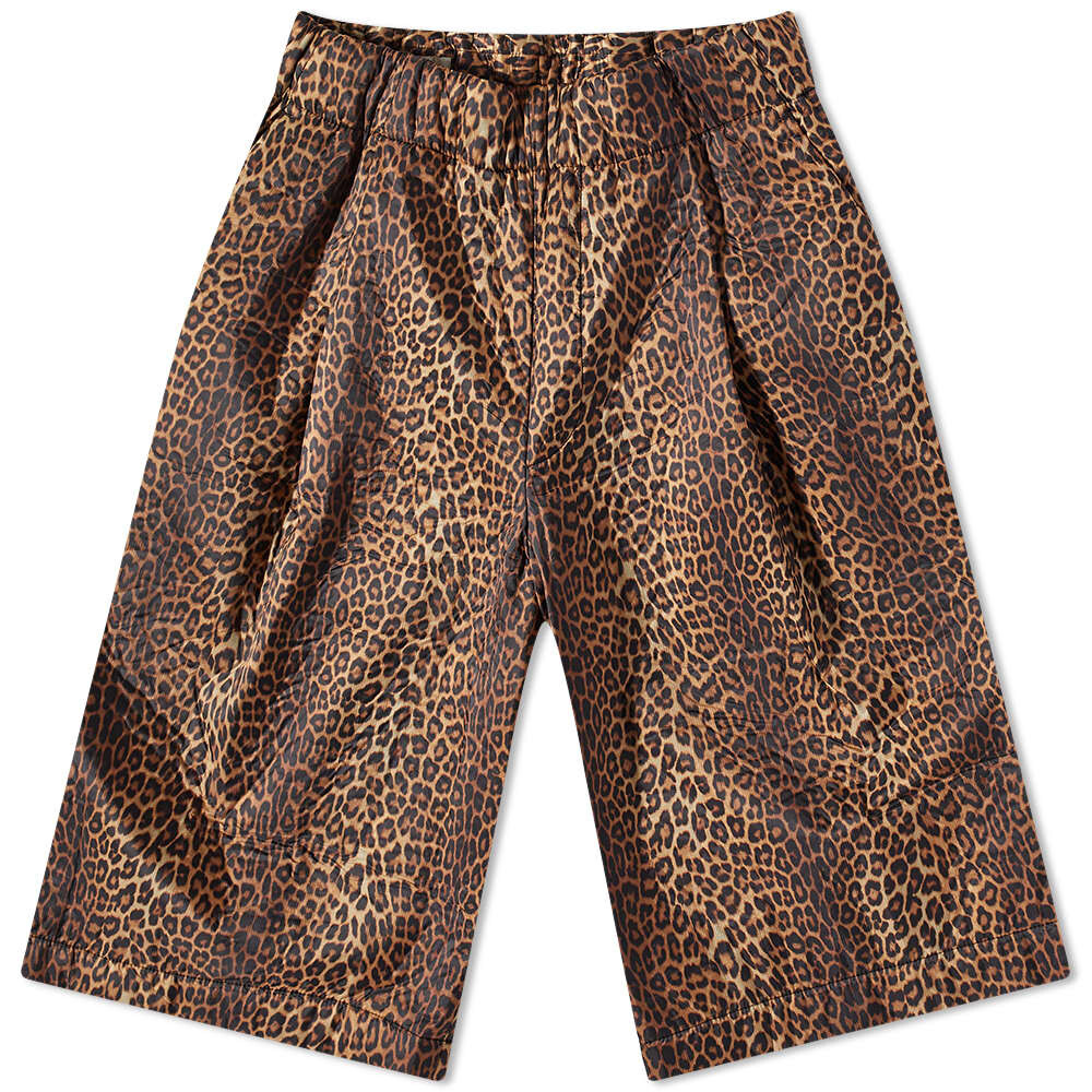 

Шорты Dries Van Noten Leopard Print Elasticated Waist Shorts