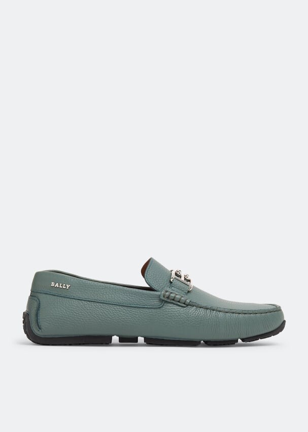 

Лоферы BALLY Parsal loafers, зеленый