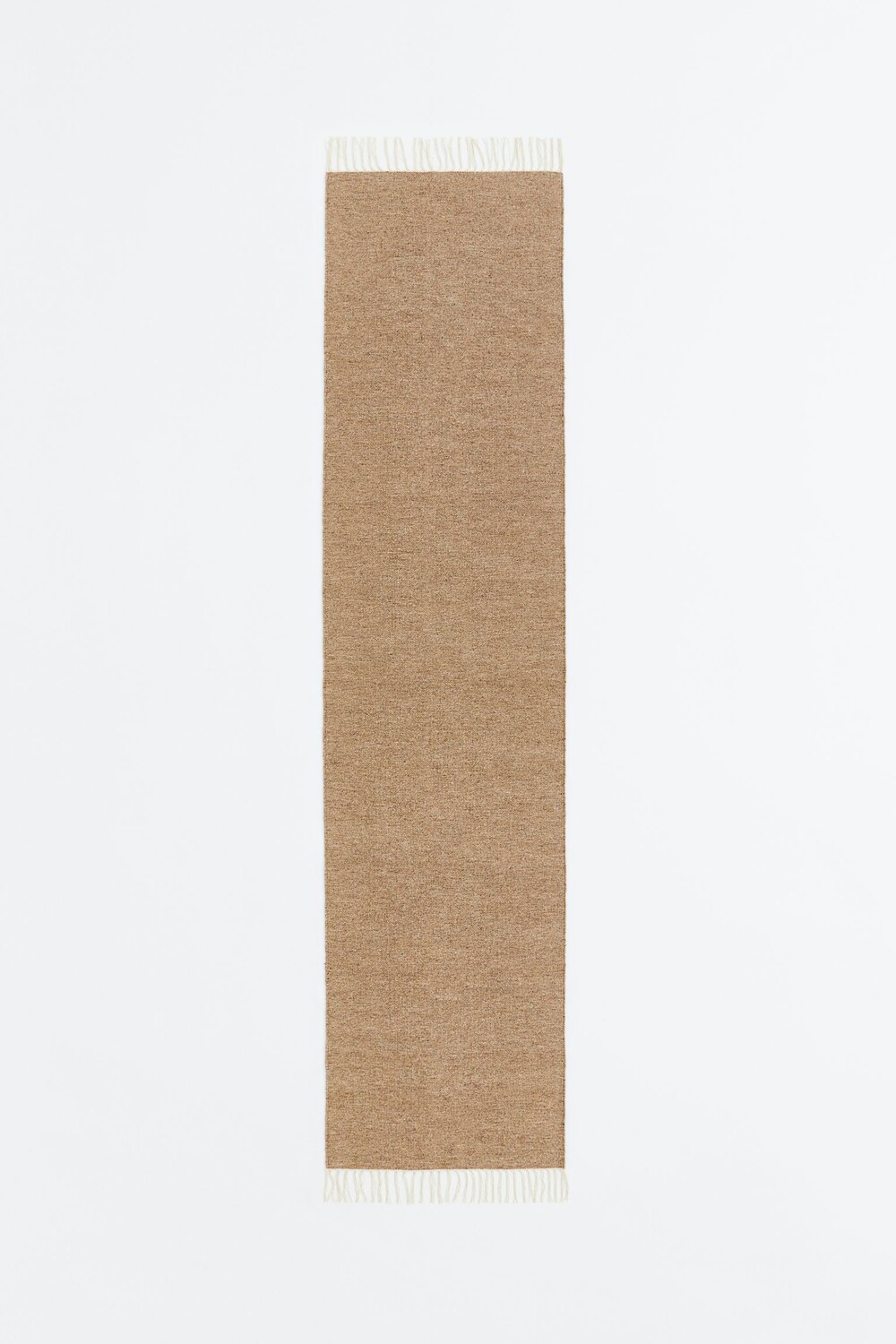 

Ковер H&M Home Flat Weave Wool Rug, темно-бежевый