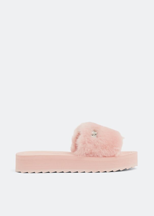 

Шлепанцы Michael Kors Kashton Jeryl slides, розовый