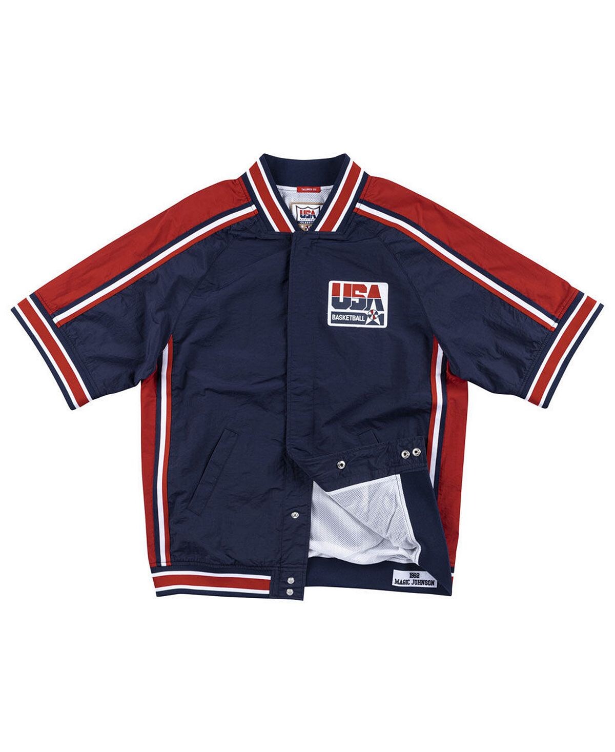 

Мужская куртка для разминки magic johnson authentic Mitchell & Ness, мульти