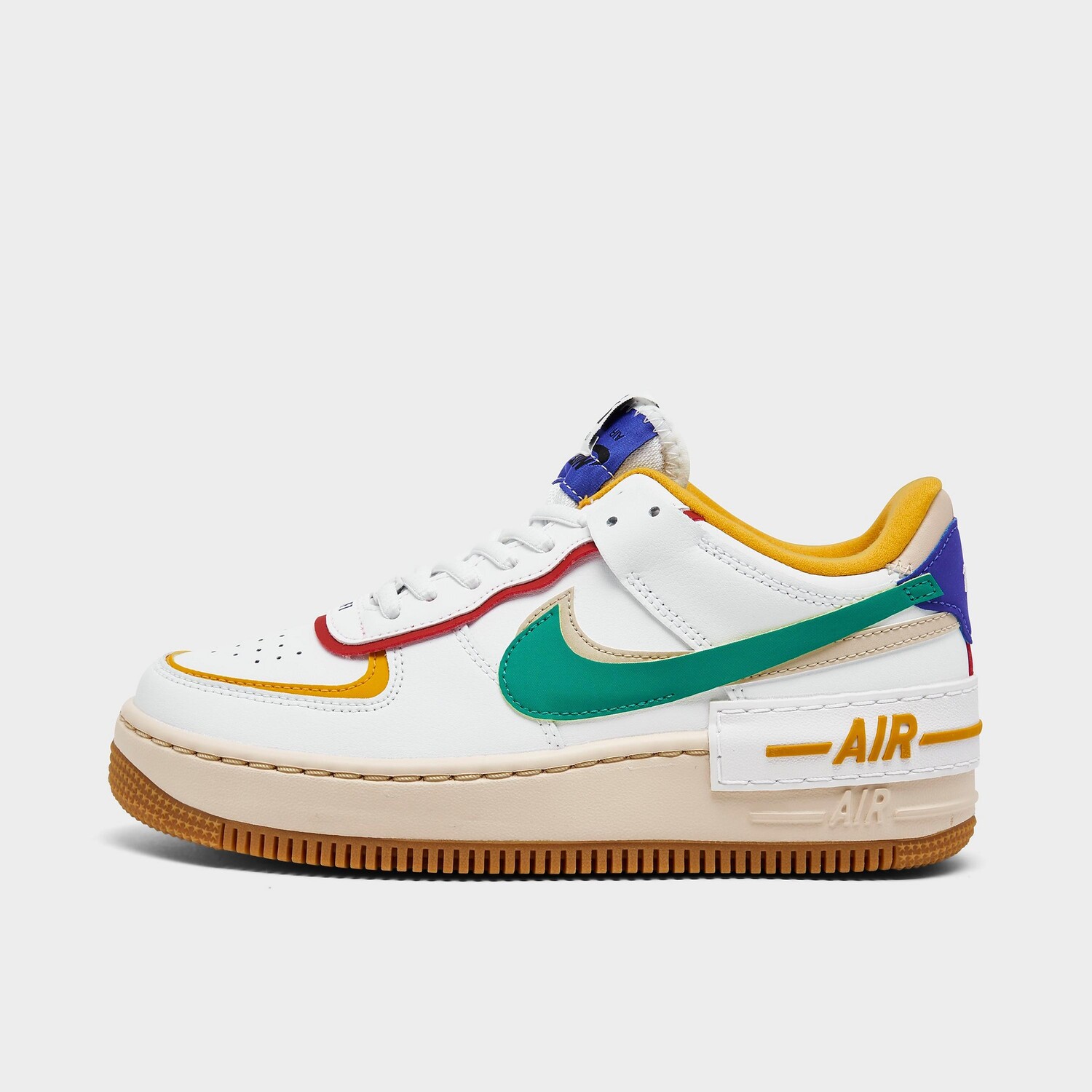 

Кроссовки Nike Air Force 1 Shadow, бело-зеленый