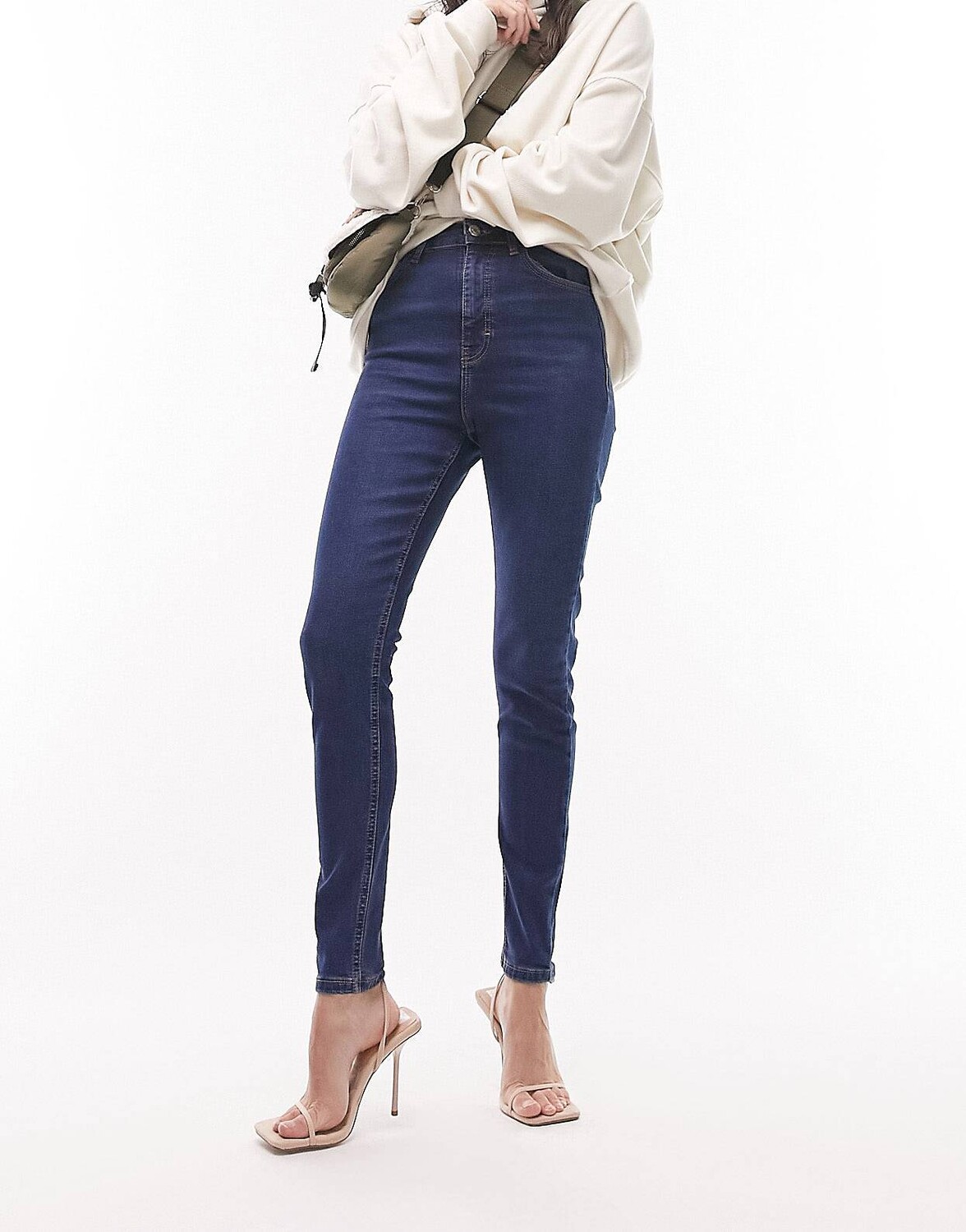 

Синие джинсы Jamie от Topshop