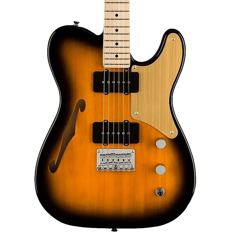 

Squier Paranormal Cabronita Telecaster Thinline - 2-цветные солнечные лучи Paranormal Cabronita Telecaster Thinline - 2-Color Sunburst