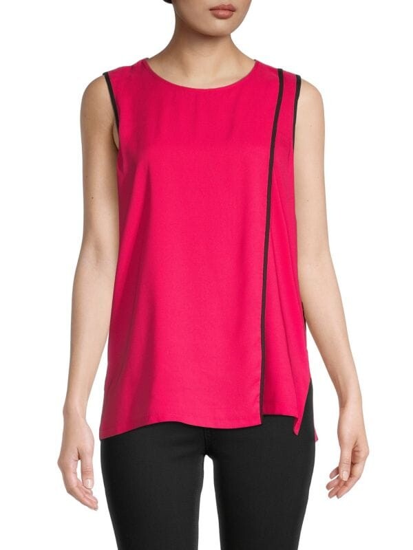 

Накладной топ без рукавов DKNY Hibiscus