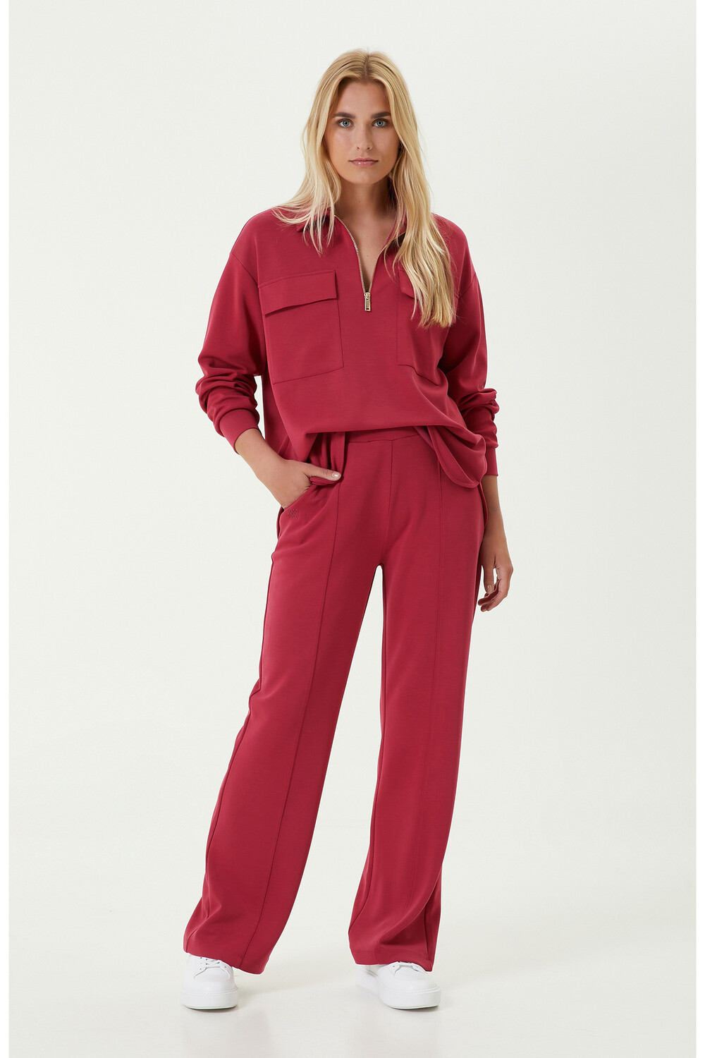

Спортивный костюм Cherry Wide Leg Network, бордовый