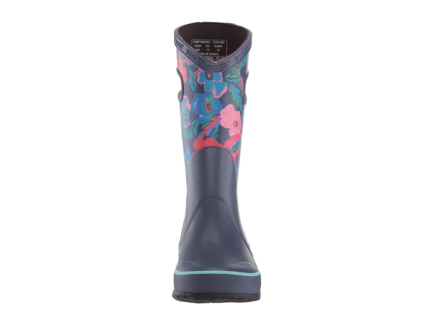 

Ботинки Bogs Kids Rain Boots Water Pansies (Toddler/Little Kid/Big Kid)