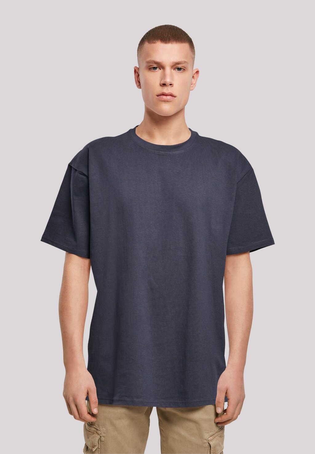 

Футболка с принтом NEW YORK OVERSIZE TEE F4NT4STIC, синий