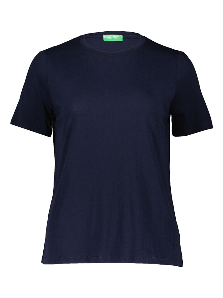 

Футболка Benetton Donna, темно-синий
