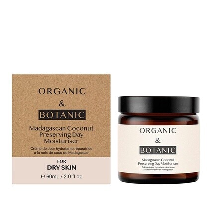 

Дневной крем с мадагаскарским кокосом, 60 мл, Organic & Botanic