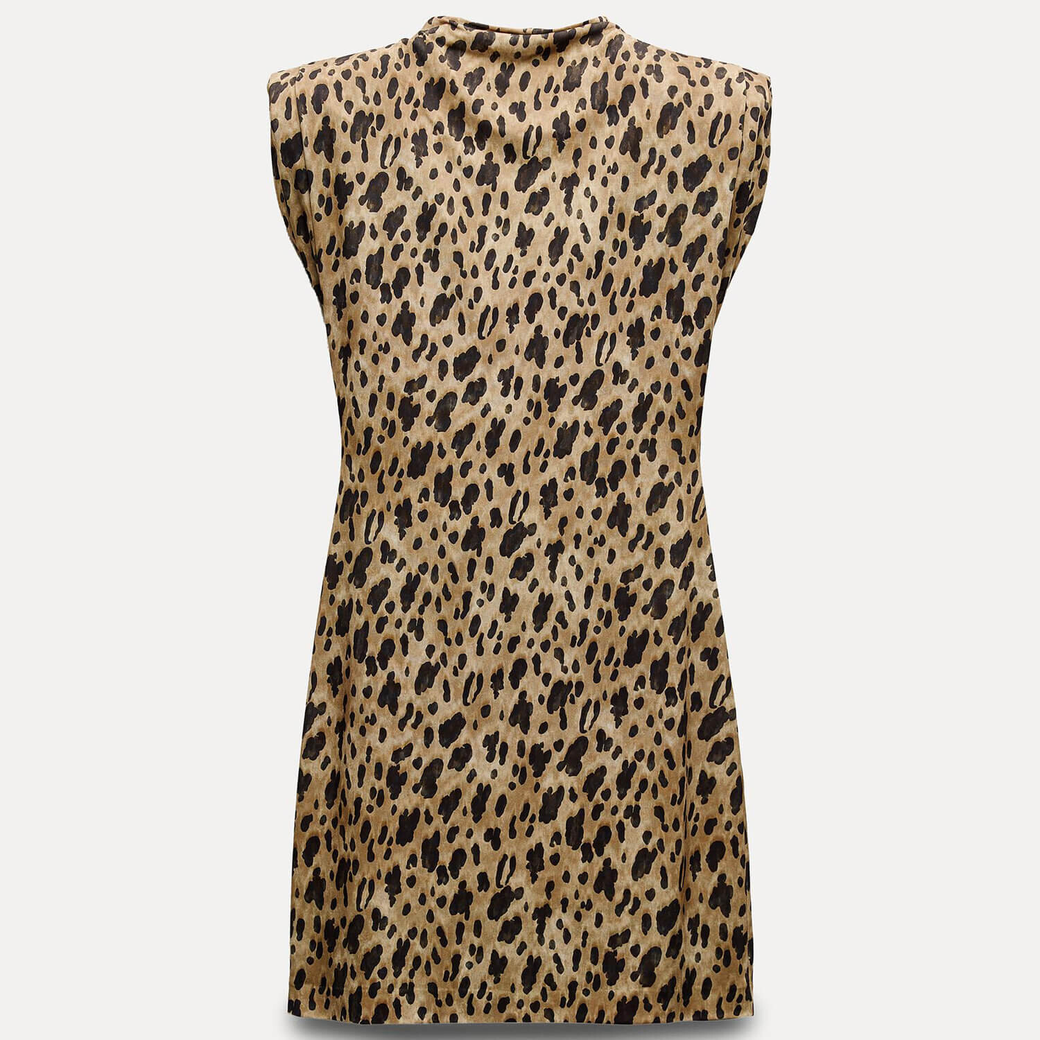 

Платье Zara ZW Collection Animal Print, коричневый