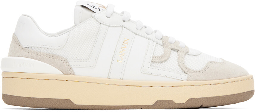 

Белые глиняные кроссовки Lanvin