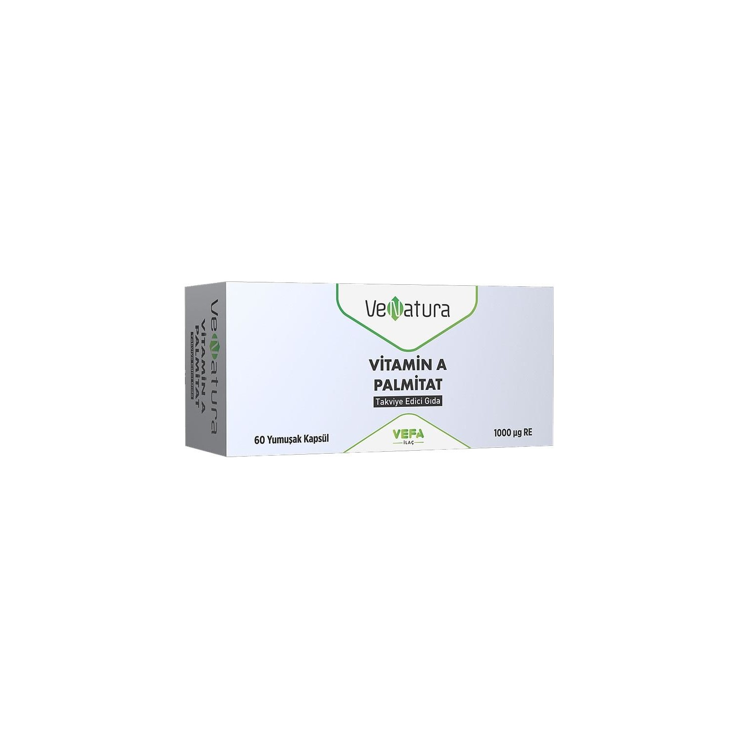 Ретинол пальмитат Venatura, 60 капсул irwin naturals скорая помощь вита c плюс с 1000 мг витамина c 60 мягких капсул