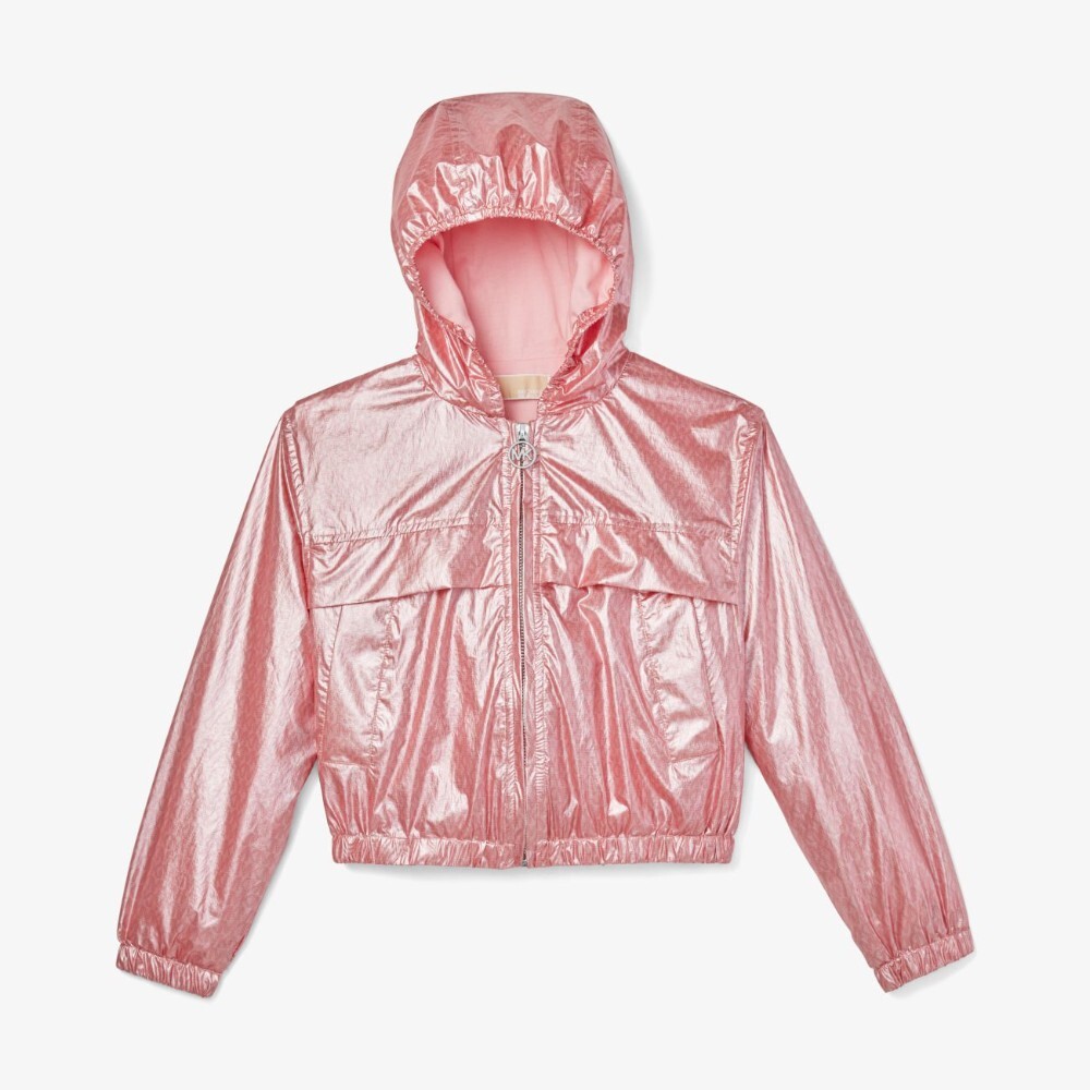 

Ветровка Michael Kors Kids Metallic, розовый