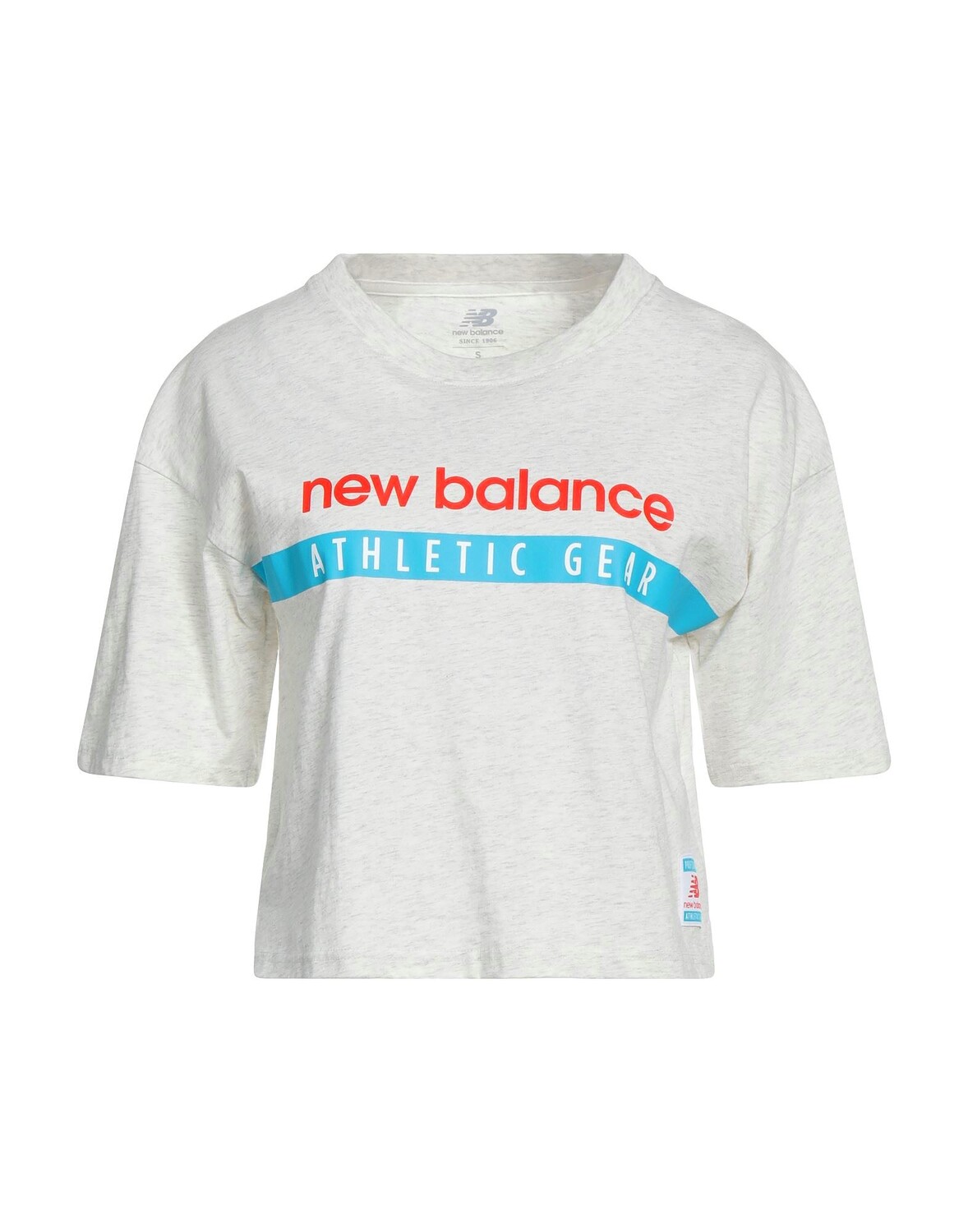 

Футболка New Balance, светло-серый