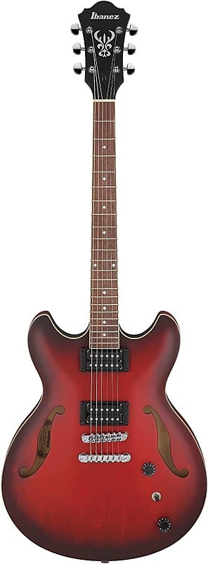 

Стандартная 6-струнная электрогитара с полым корпусом Ibanez AS53SRF серии AS (Sunburst Red Flat) Ibanez AS53SRF AS Series Standard 6-String Hollow Body Electric Guitar (Sunburst Red Flat)
