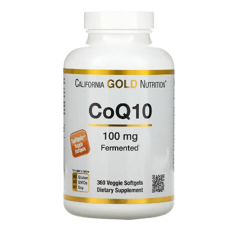 Коэнзим Q10, 100 mg, 360 капсул California Gold Nutrition коэнзим q10 100 mg 120 капсул california gold nutrition