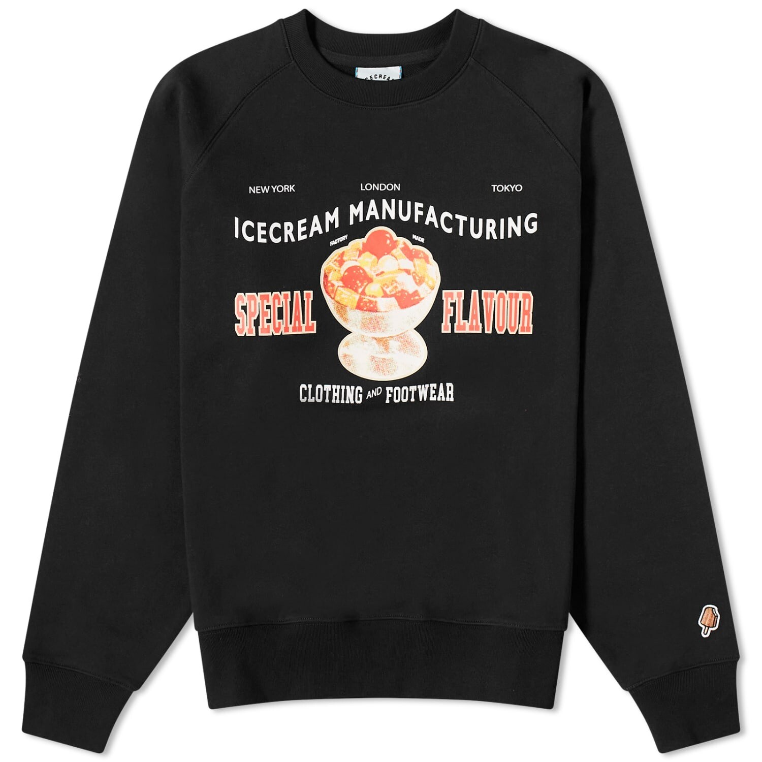 

Свитшот Icecream Special Flavour, черный
