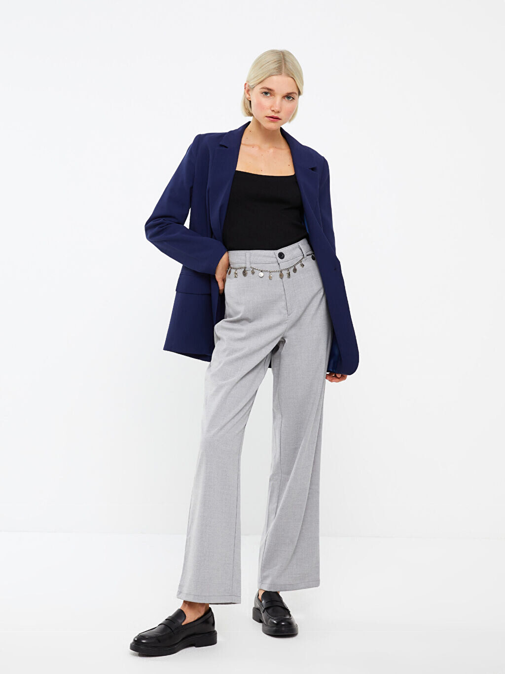 

Прямые женские брюки стандартного кроя LCW Casual