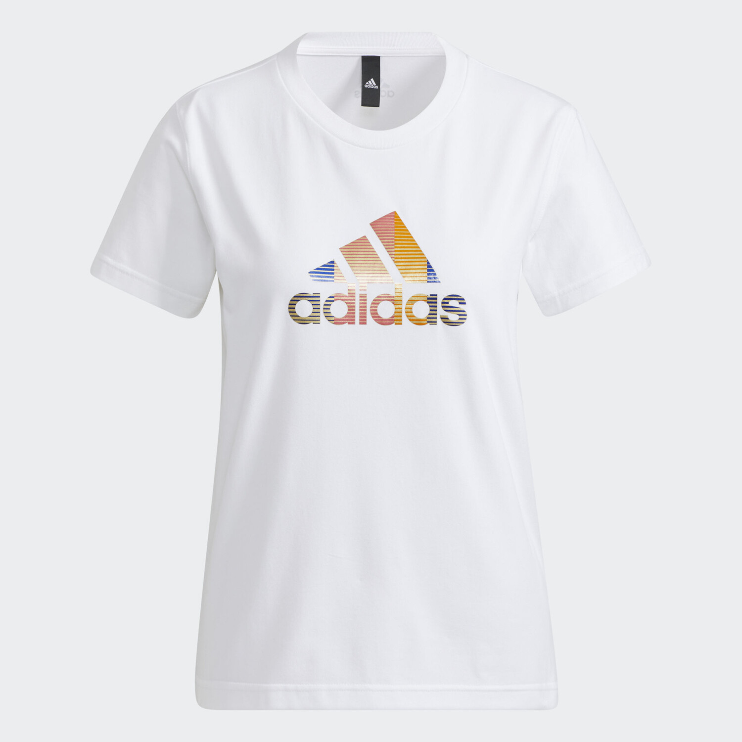 

Футболка Adidas Field Issue Badge Of Sport T, белый/мультиколор