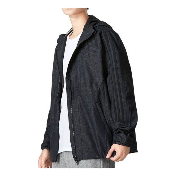 Куртка Adidas Classic Zipper Hooded Track Black, Черный