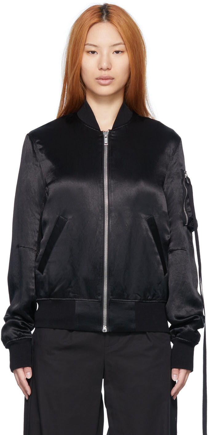 

Черный бомбер Barbara Ann Demeulemeester
