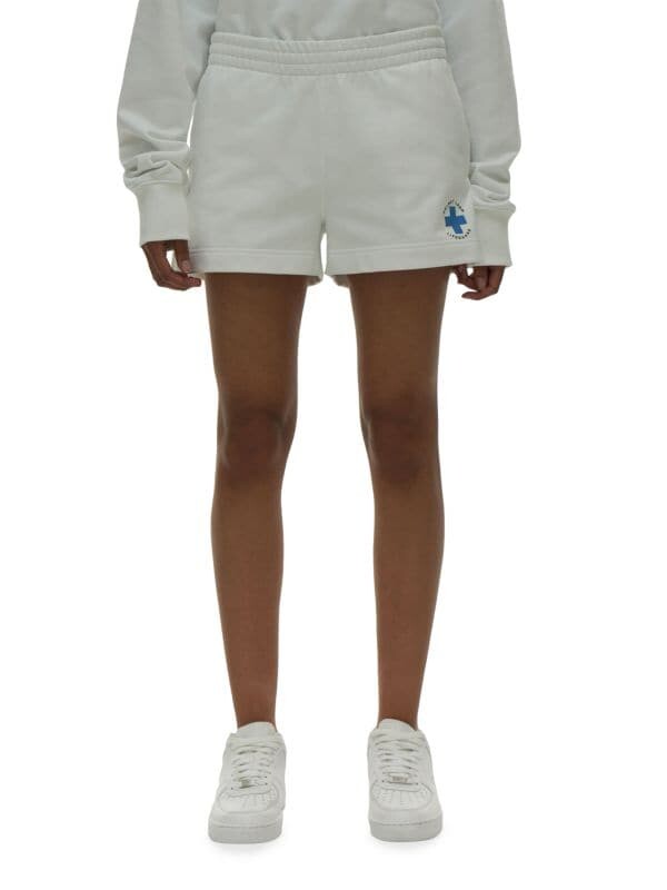 

Шорты Helmut Lang Lifeguard с логотипом, белый