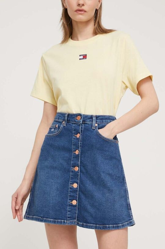 

Джинсовая юбка Tommy Jeans, темно-синий, Серый
