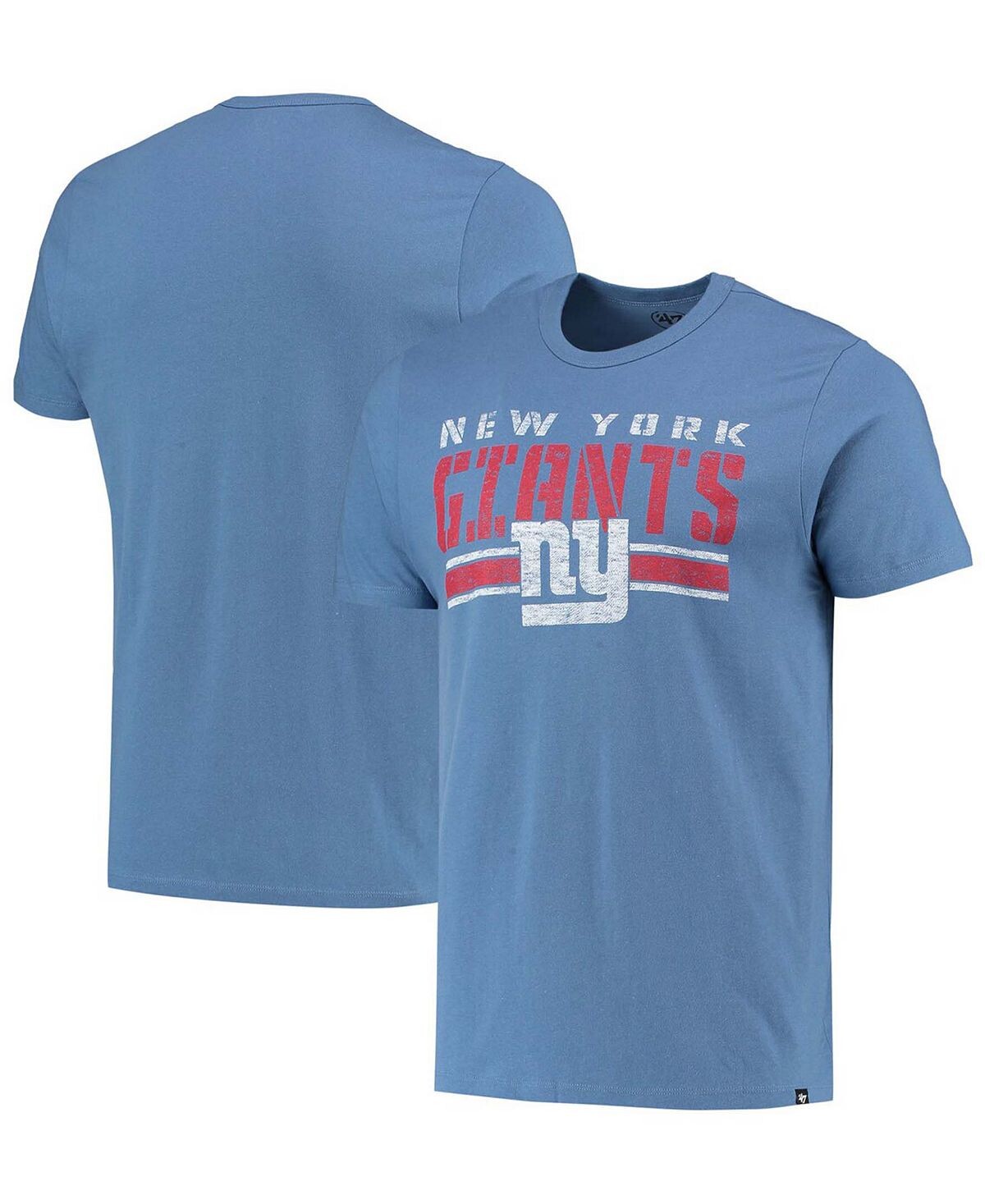 

Мужская футболка royal new york giants team в полоску '47 Brand, мульти