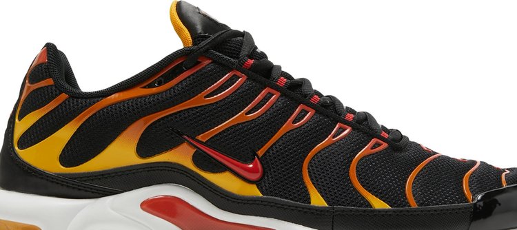 Air max plus red yellow orange best sale