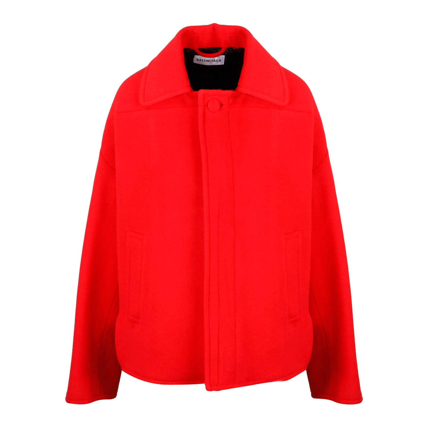 

Полупальто Balenciaga Upside Down, красный