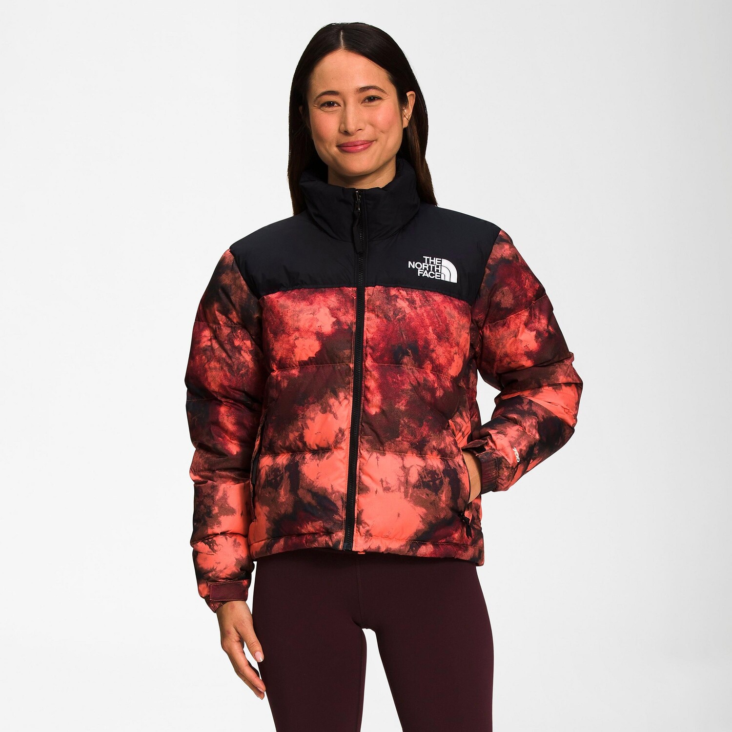 

Женская куртка с принтом The North Face 1996 Retro Nuptse, красный