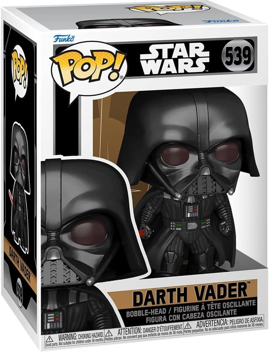 Фигурка Funko POP! Star Wars: OBI-Wan Kenobi - Darth Vader mattel hot wheels роллер вейдер люк из звездных войн 2 упаковки