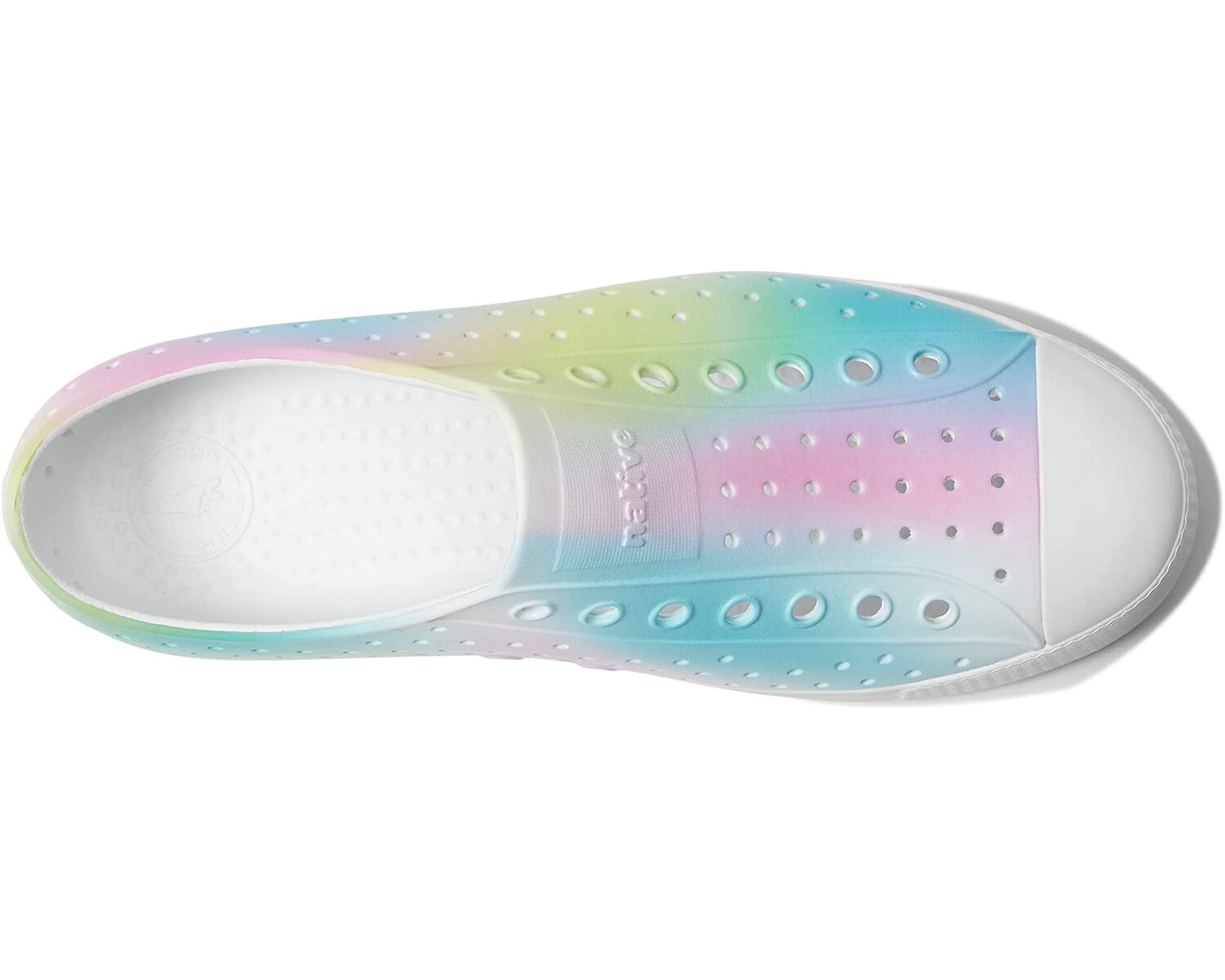 

Кроссовки Jefferson Print Native Shoes, раковина белая