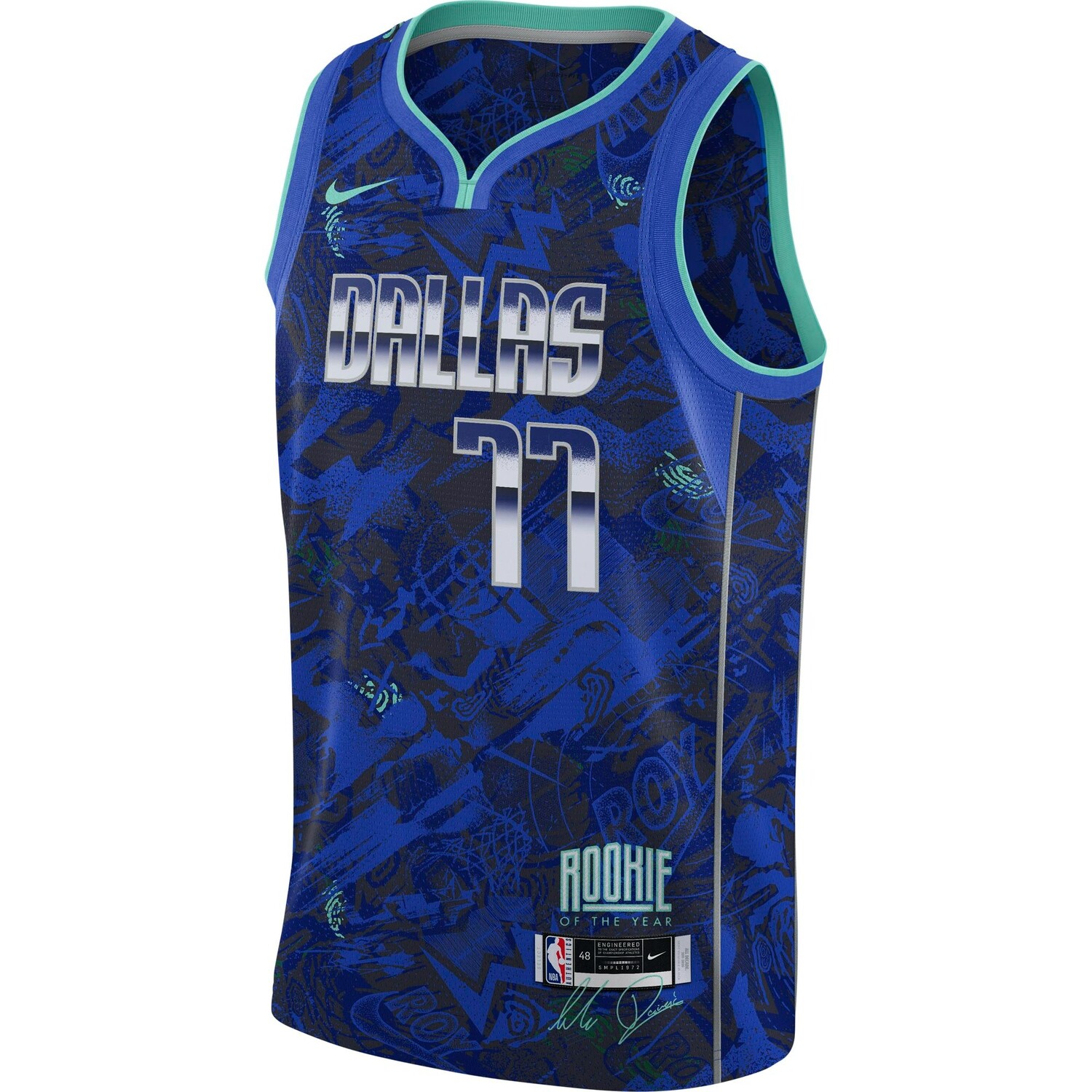 

Джерси Nike Luka Doncic Select Series, синий