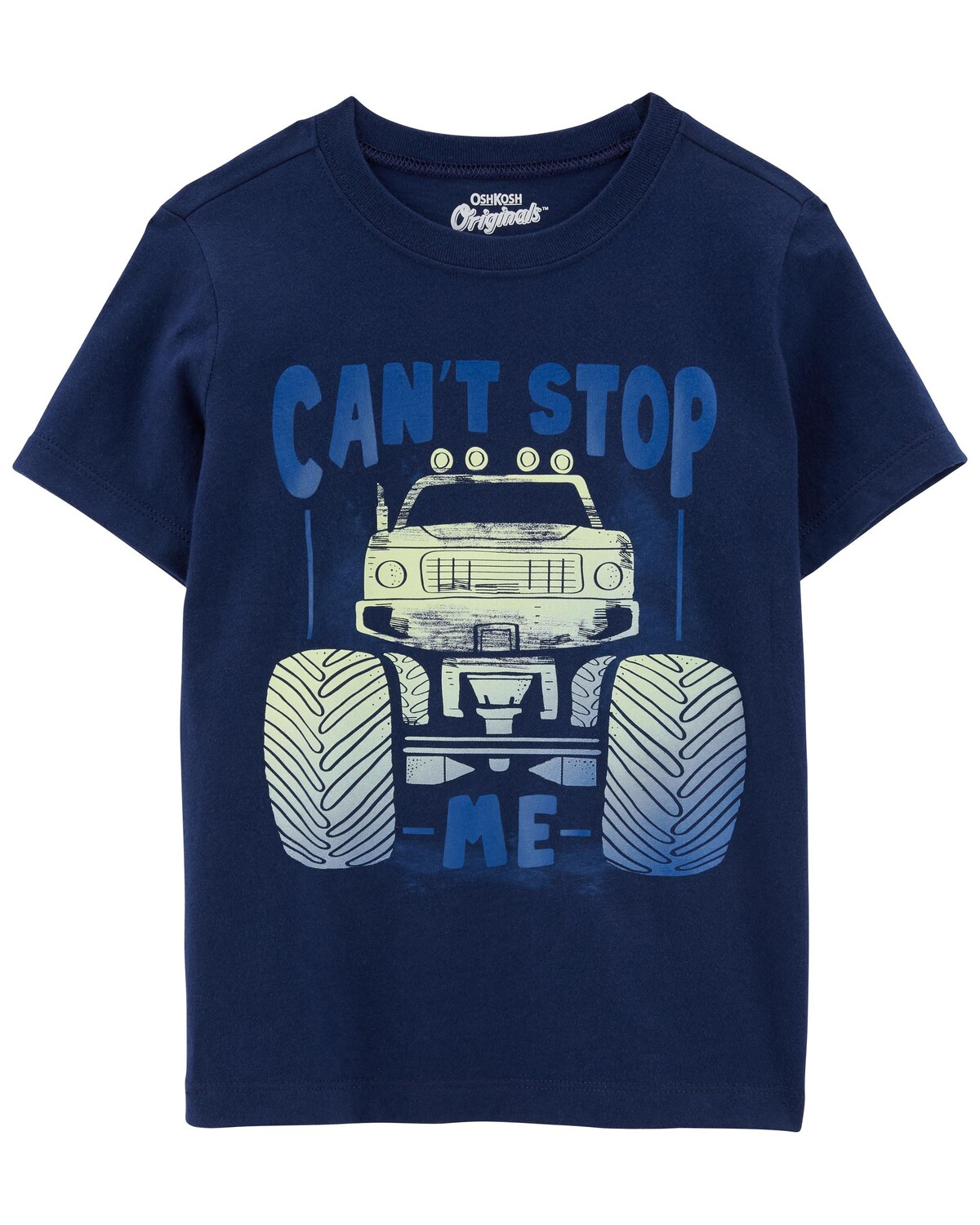 

Футболка с рисунком OshKosh Originals для малышей Carter's, темно-синий