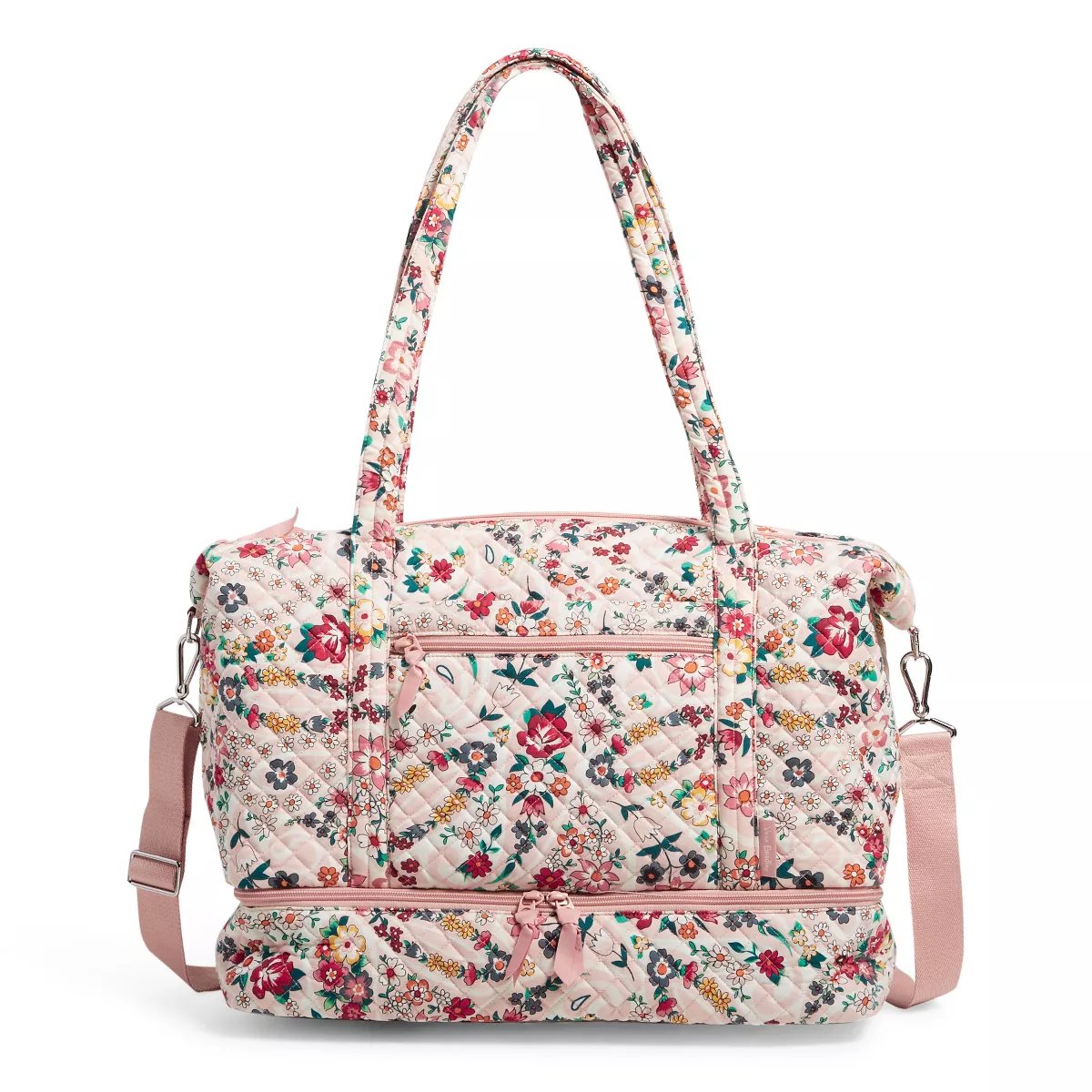 

Сумка дорожная Vera Bradley Cotton Deluxe Women's, светло-розовый