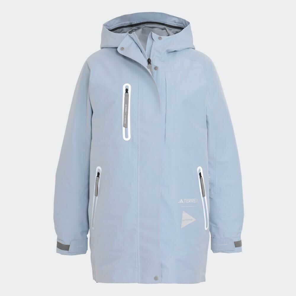 

Куртка Adidas Telex + And Wander, голубой, Синий