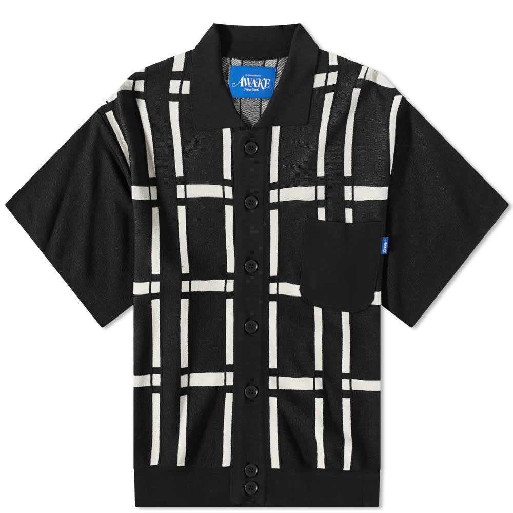 

Джемпер Awake NY Windowpane Short Sleeve Cardigan