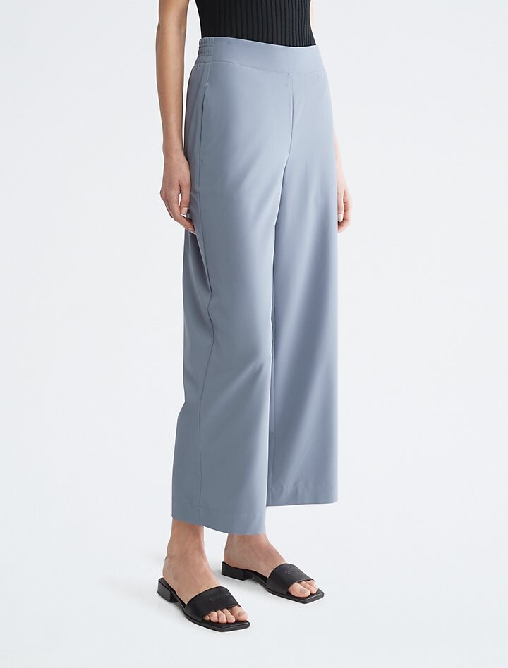 

Широкие укороченные брюки Modern Commute Calvin Klein, Серый