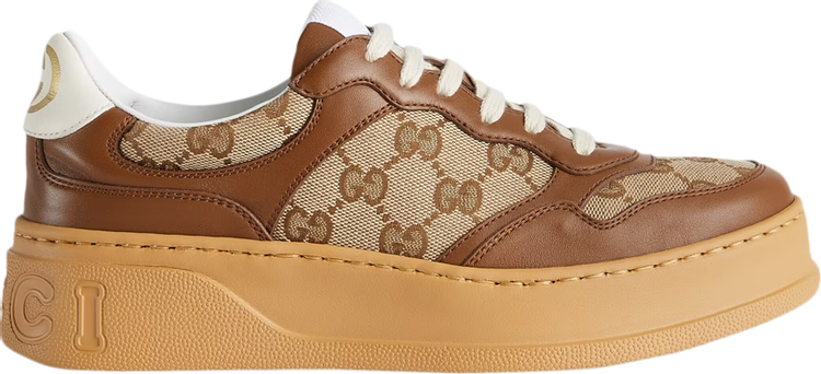 Кроссовки Gucci Wmns GG Sneaker Beige, бежевый - фото