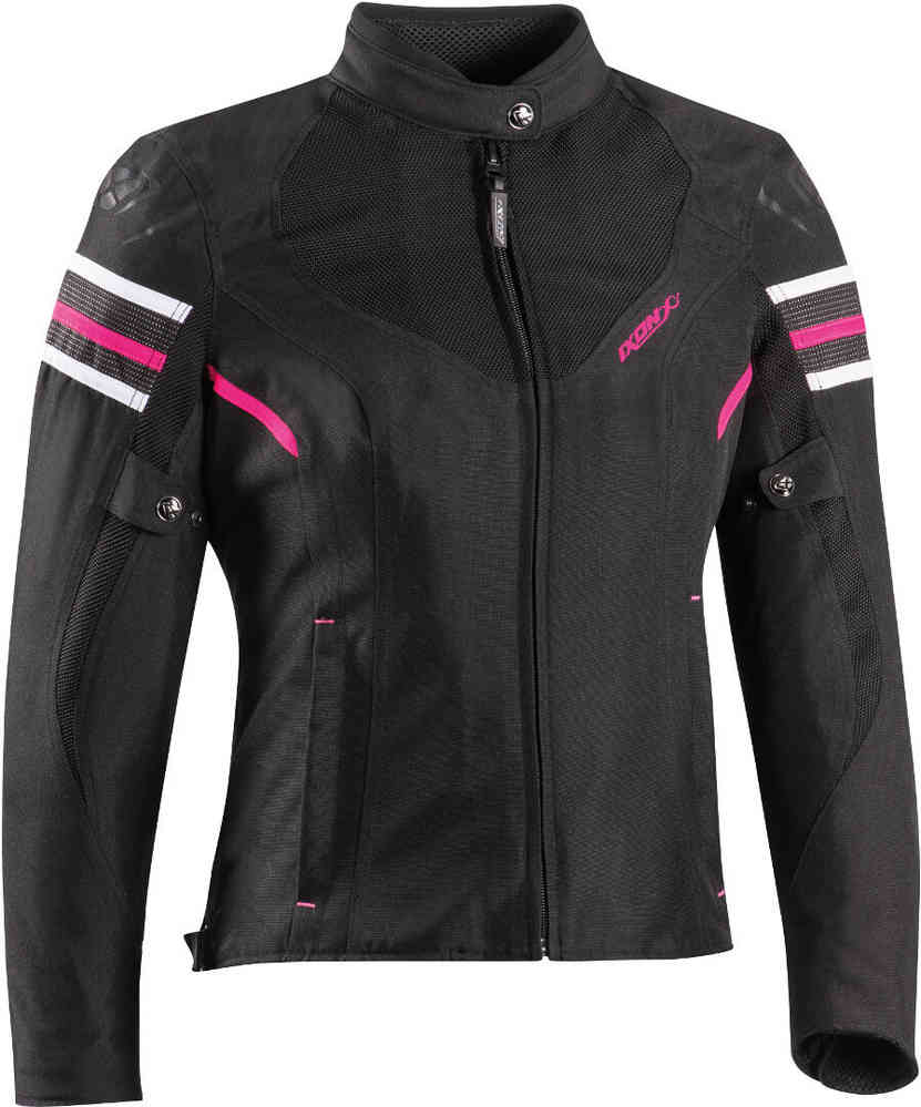 Ilana Evo Женская мотоциклетная текстильная куртка Ixon, черный/фусия