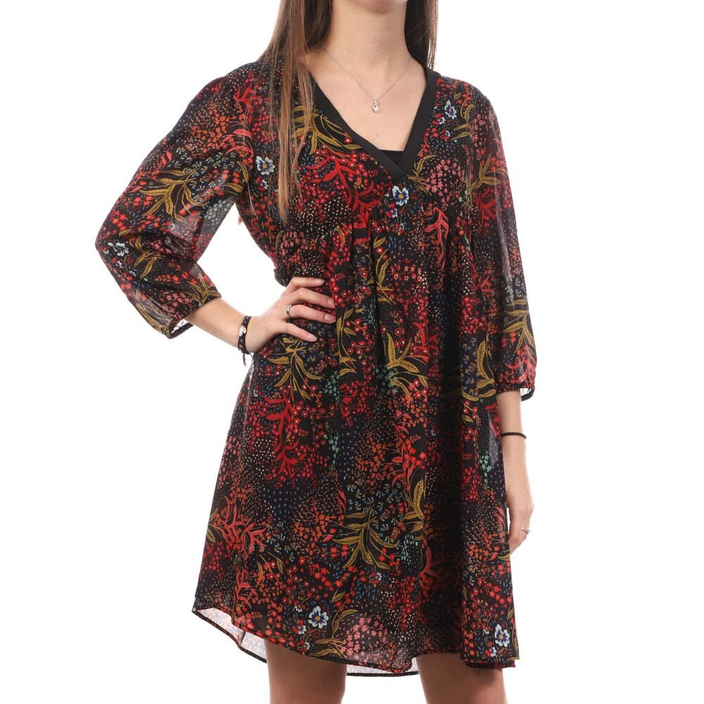 

Платье Teddy Smith Floral Print Romana 3/4 Sleeve, разноцветный