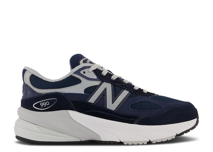 

Кроссовки New Balance New Balance 990v6 Big Kid X Wide, темно-синий