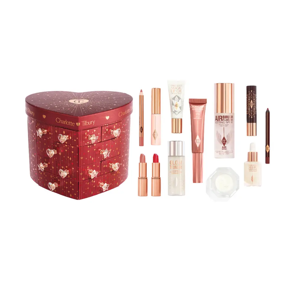 

Адвент-календарь, косметический набор, Charlotte Tilbury, 12 предметов