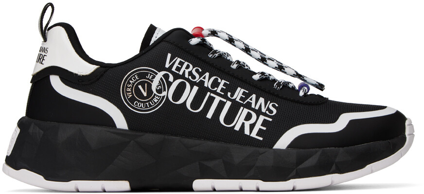 

Черные кроссовки Atom Versace Jeans Couture