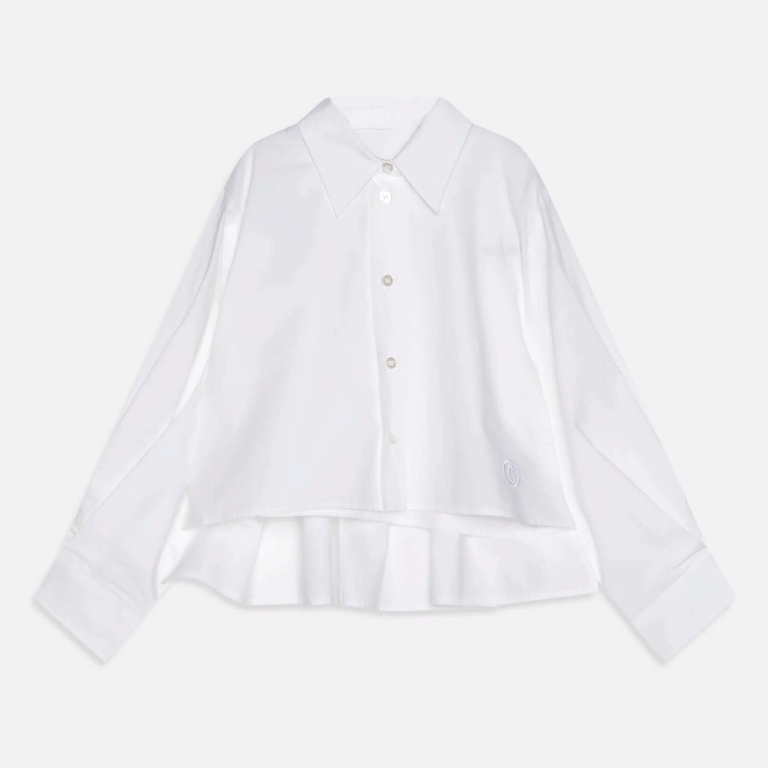 

Рубашка-унисекс с длинным рукавом MM6 Maison Margiela, белый
