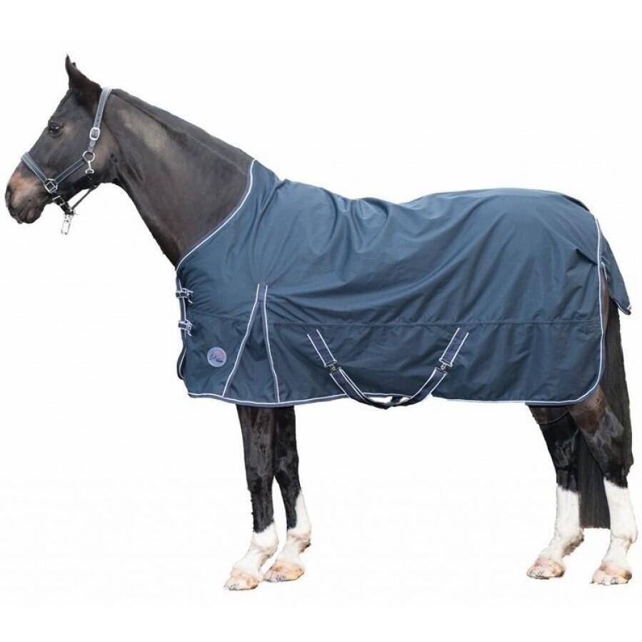 

Попона HKM Starter Highneck 600D стрелочная с флисом, темно-синий