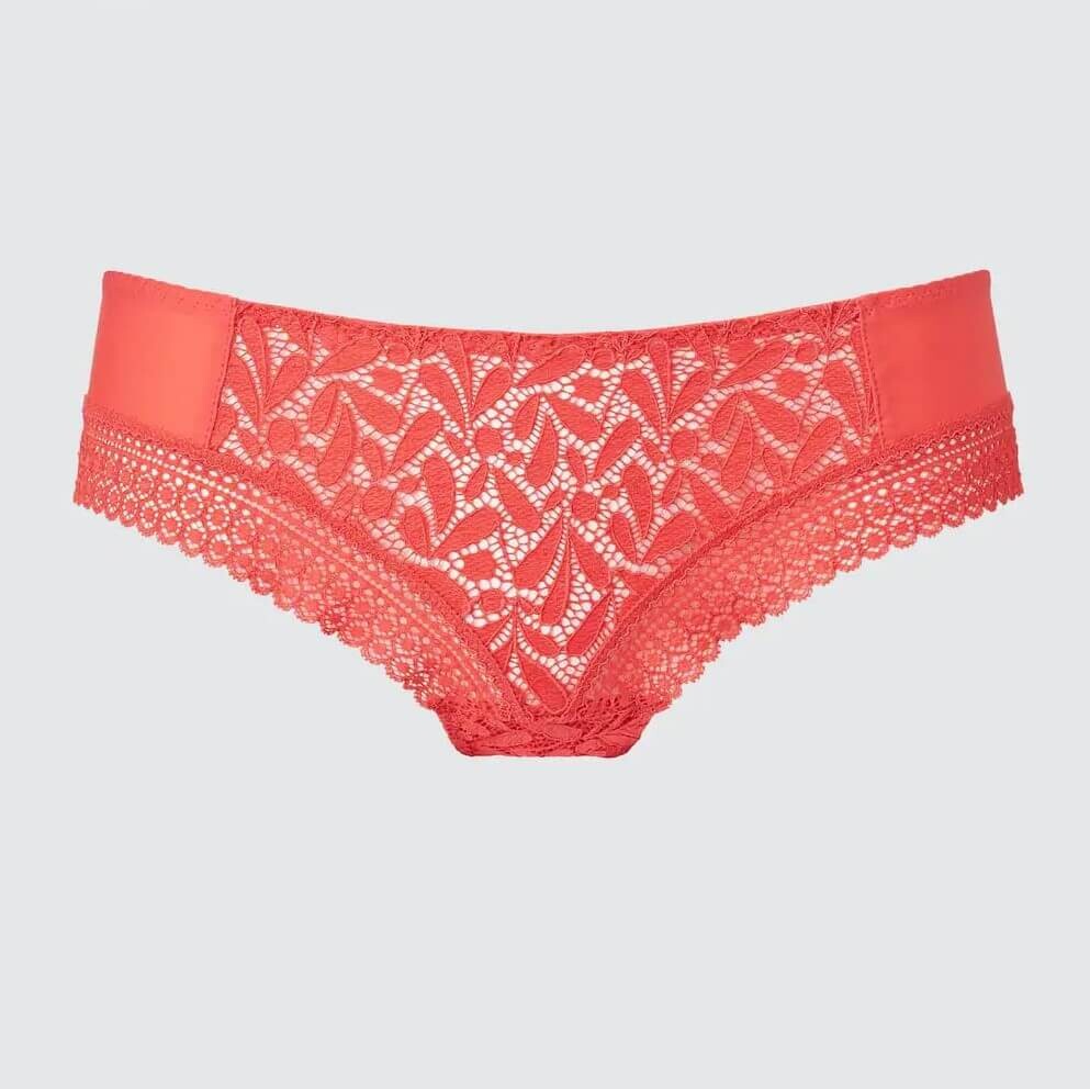 

Трусы Uniqlo Princesse Tam Tam Leaf Lace, розовый
